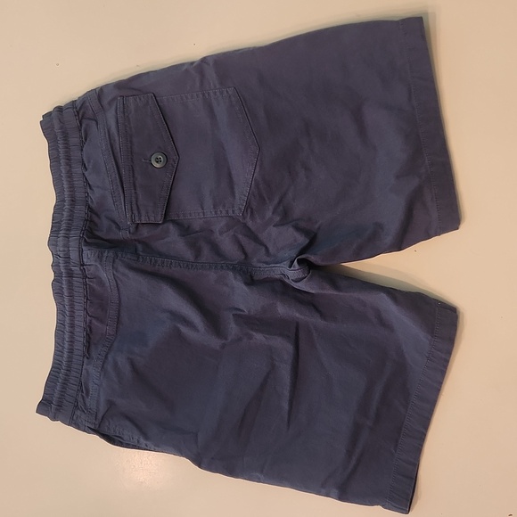 Volcom Blue Elastic Waist Shorrs Medium 10 - Picture 2 of 5